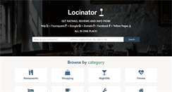 Desktop Screenshot of locinator.com